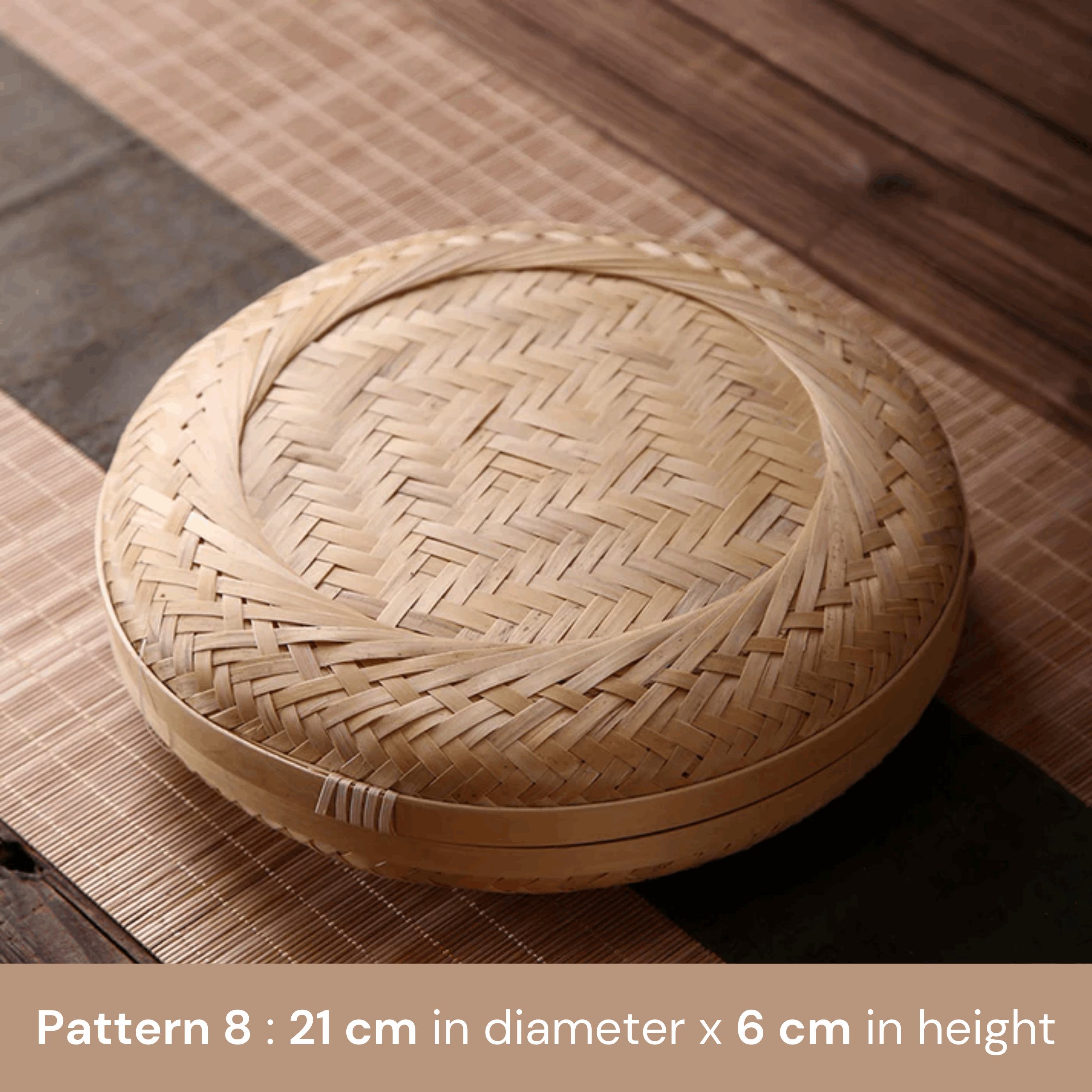 Handwoven Bamboo Storage Box